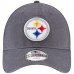 Men's Pittsburgh Steelers New Era Graphite Core 49FORTY Fitted Hat 2934343